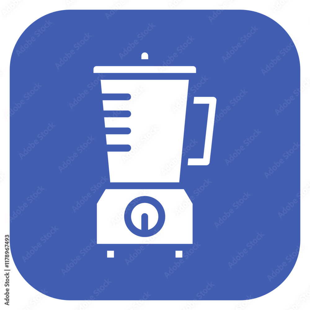Poster blender icon vector image. can be used for food processing.