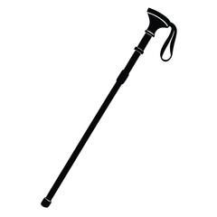 illustration of walking stick vector file