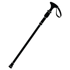 illustration of walking stick vector file