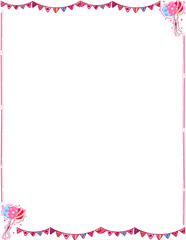 Obraz premium valentine frame