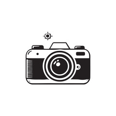 Camera icon vector symbol design illustration