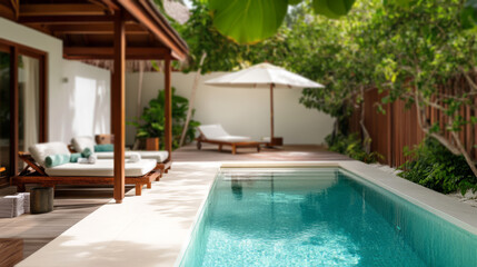 luxury swimming pool