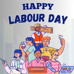 Happy Labour Day Post for instagram, facebook , twiter etc