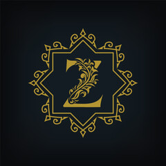 letter Z jewelry logo