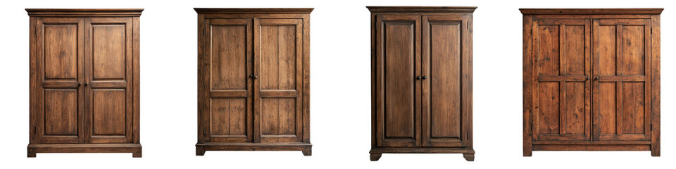 Elegant and Timeless Wooden Cabinets for Sophisticated Home Interiors Showcasing the beauty of antique classic