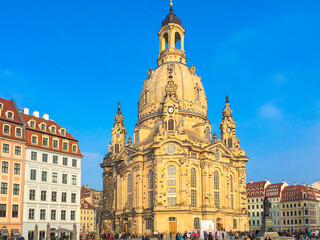 Obraz premium Erfurt, Thuringia, Germany - City and Natural Scenery