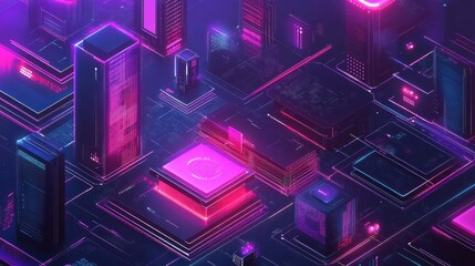 Software development, digital technology concept. Software developer, coding web banner or background.