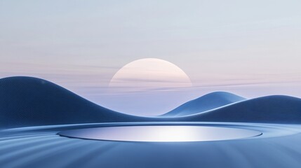 sunrise over the mountains