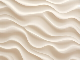 Obraz premium Superb White wavy cream background
