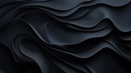 Obraz premium Abstract black gradient background modern luxury studio dark background texture wallpaper Empty black color studio room background, gradient, texture, abstract, blue background texture. ai