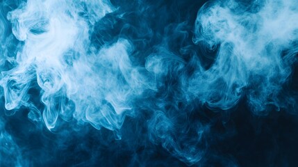 Smoky background, blue smoke, smoke background