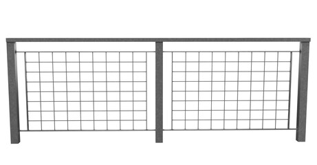 Architectural Handrail: A contemporary handrail design with clean lines and a sleek, modern aesthetic.