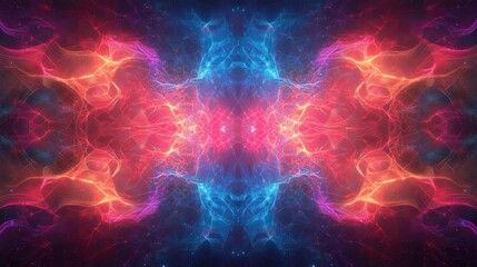 Obraz premium High tech futuristic technology abstract technology particle mesh style background