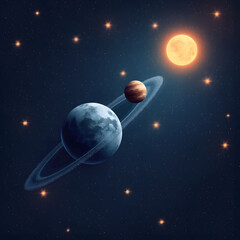 Images of space objects prepared with artificial intelligence