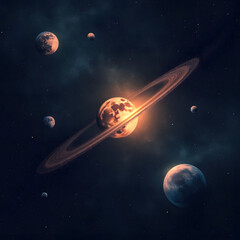 Images of space objects prepared with artificial intelligence