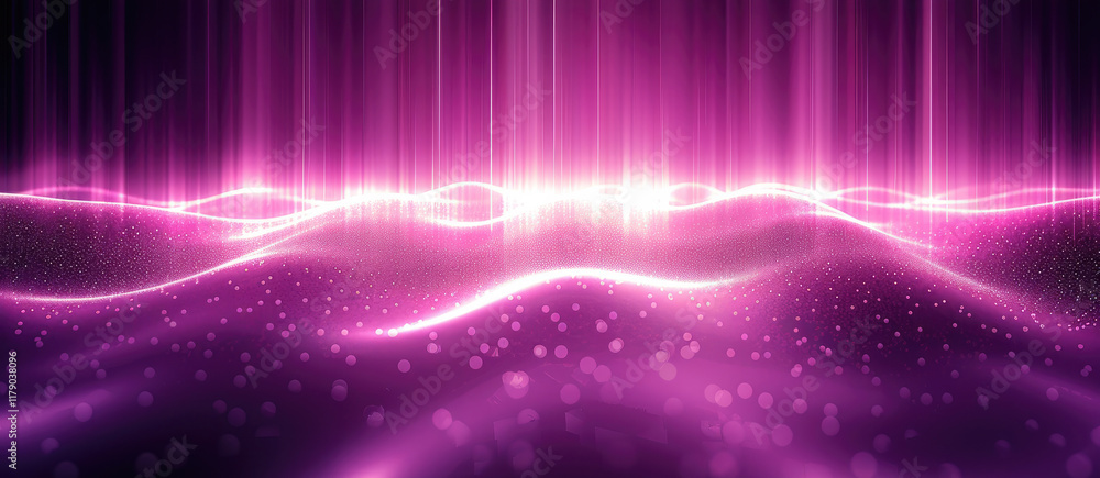 Poster a gradient background blending twilight purple into midnight black, a moody and sophisticated design