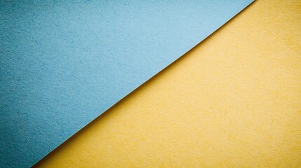 Fototapeta premium Abstract Blue And Yellow Paper Texture Background