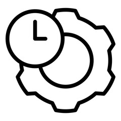 Efficiency Icon Outline