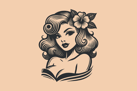 Pinup Drawings Images – Browse 55,311 Stock Photos, Vectors