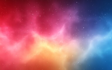 Naklejka premium Colorful nebula space background.