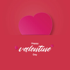 Happy Valemtine Day vector card