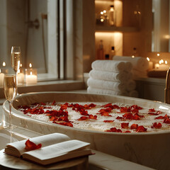 Luxurious Bubble Bath - Relaxation and Self-Care