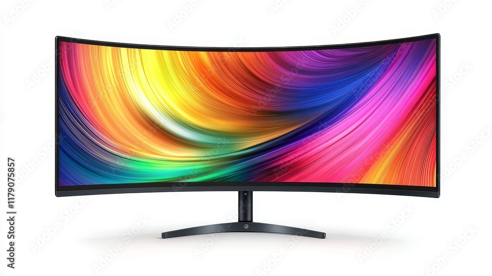Poster experience the ultimate in visual immersion with this highperformance curved monitor, ideal for enha