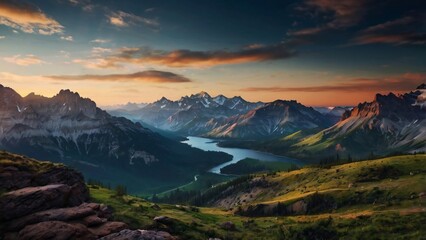 Obraz premium 4K Wallpaper Desktop Presentation