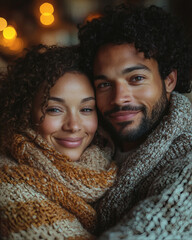  Cozy Valentine's Day - Couple Cuddling