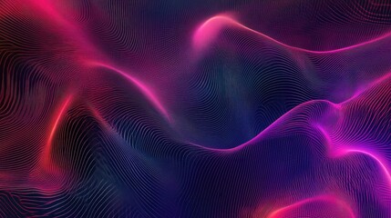 Fototapeta premium Future technology lines background, abstract future technology background