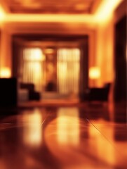 Blurred Luxurious interior, abstract blur background for web design.