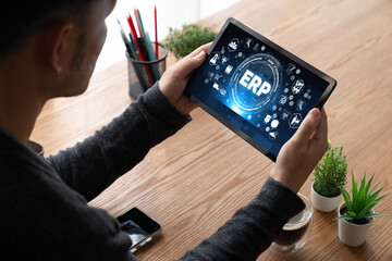 ERP enterprise resource planning software for modish business to plan the marketing strategy