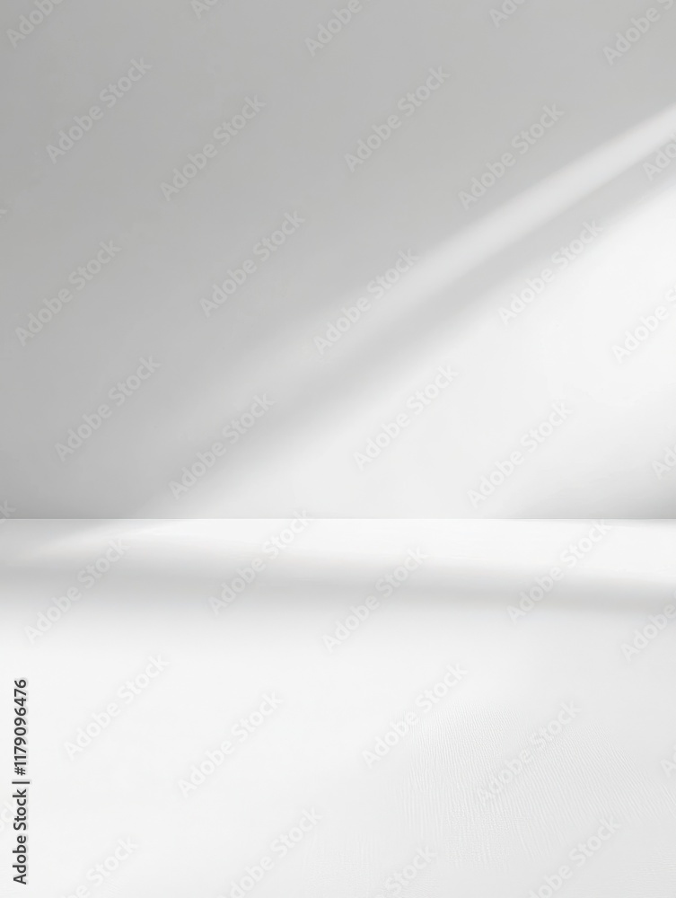 Poster blank light grey blurred background with radial gradient. studio room backdrop. vignette photo effec