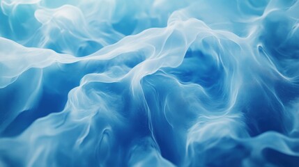 Obraz premium Soothing blue gradient backdrop with blurred effect, perfect for web design or presentations