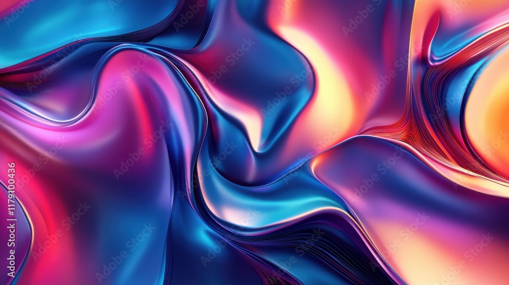 Poster tech evolution unveiled: abstract background for business development