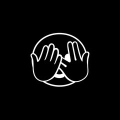 Peekaboo Face Icon
