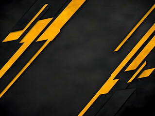 Abstract Black and Gold Background