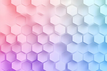 Abstract Hexagon 3D Background