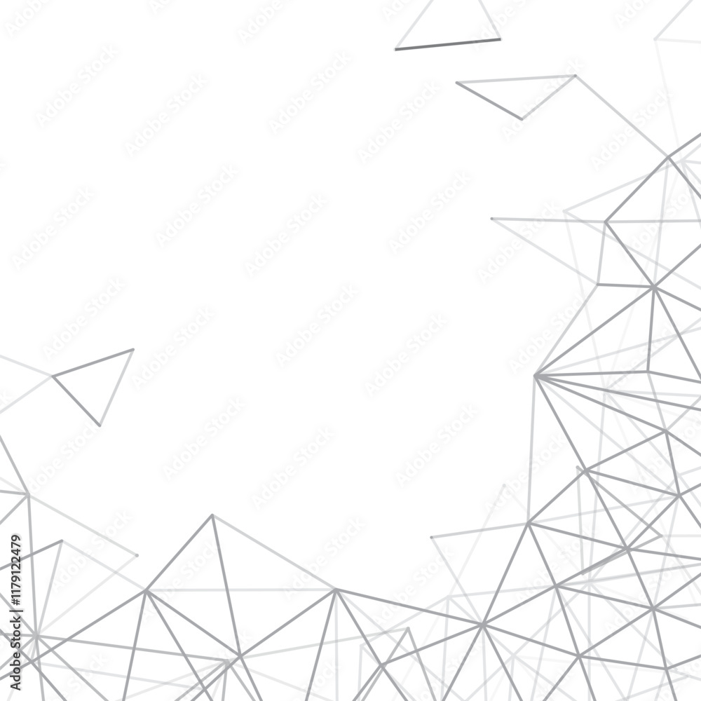 Poster abstract black and white modern cloud computing and digital network connections, it or technology de