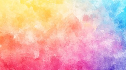 Colorful watercolor wash background texture.
