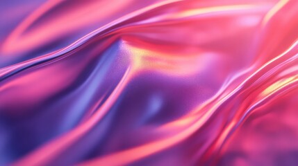 Fototapeta premium Holographic Unicorn Gradient colors soft blurred background