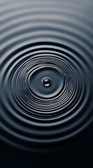 Dark Water Ripples Abstract Background