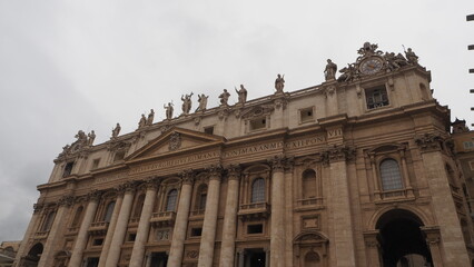 St. Peter's Basilica, St. Peter's Square, Vatican City. Indoor interior.