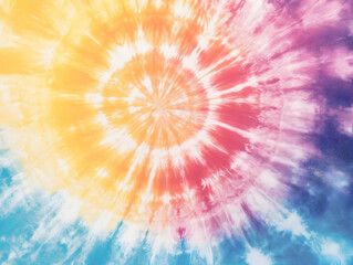 Abstract Tie-Dye Swirl Background Image