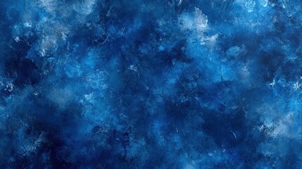 Fototapeta premium Abstract Deep Blue Texture with Artistic Cloud-Like Patterns