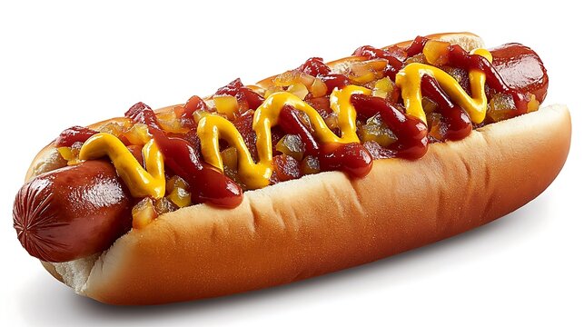 Hot Dog with Mustard: A Classic and Flavorful Bite