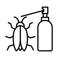Pest Removal line icon