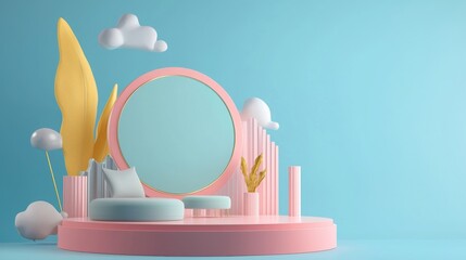 Interactive 3D Digital Product Demo Scene