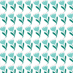 seamless background with flowers