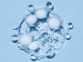 Abstract Bubbles Background Image